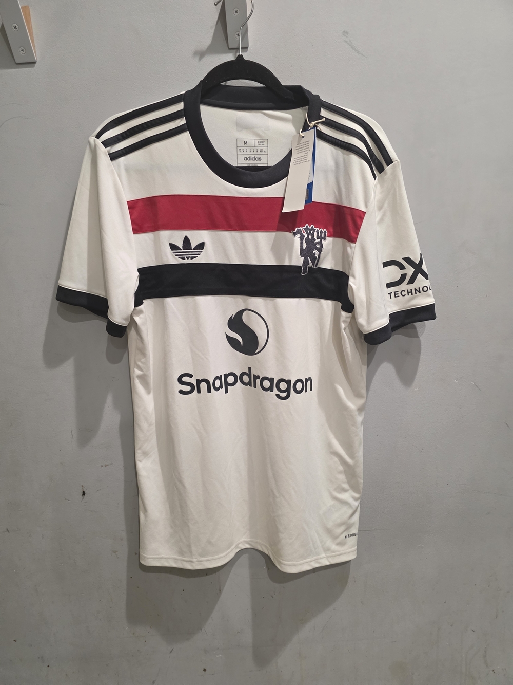 Adidas Men’s White Snapdragon Tech Football Jersey